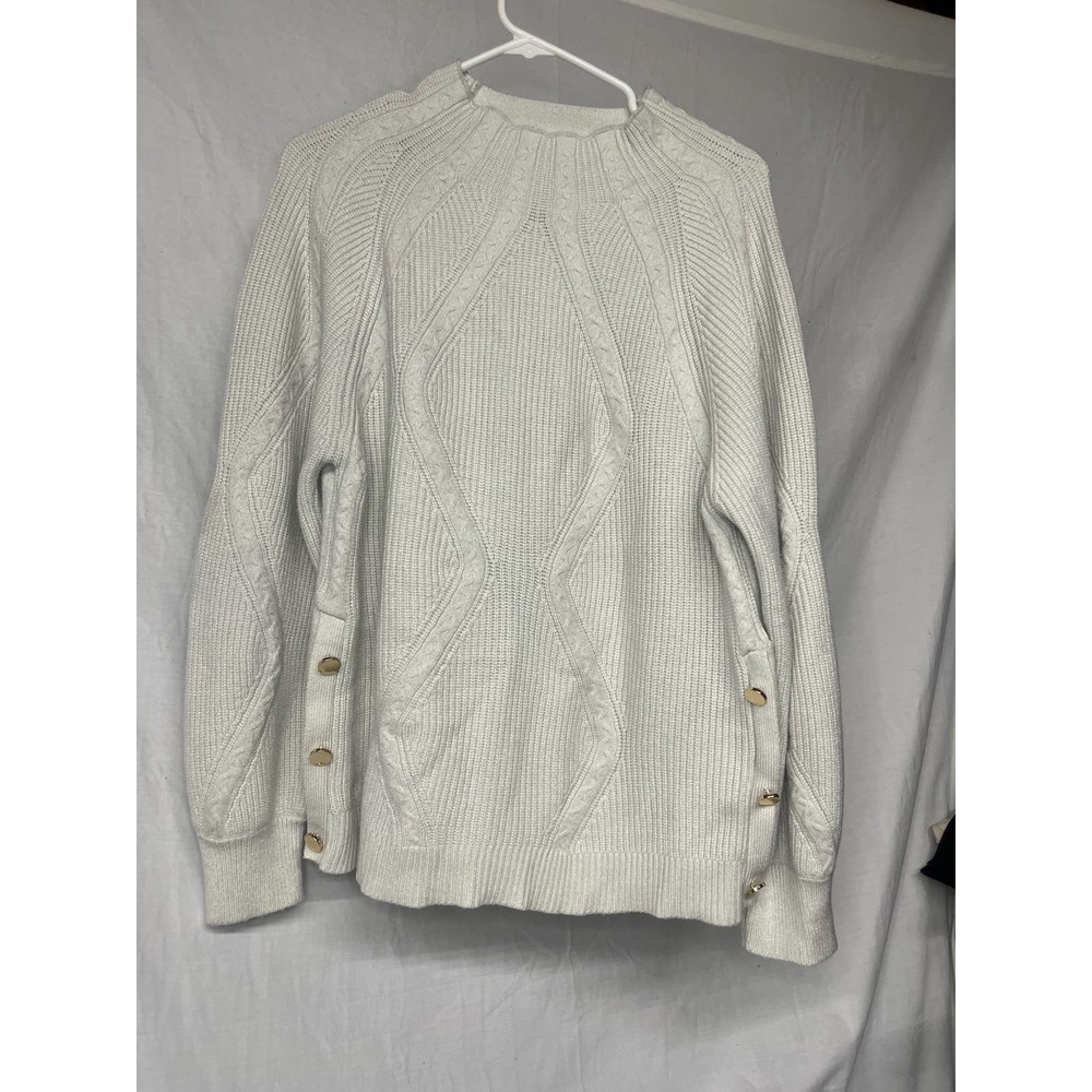 Marled woman’s cream sweater size xl